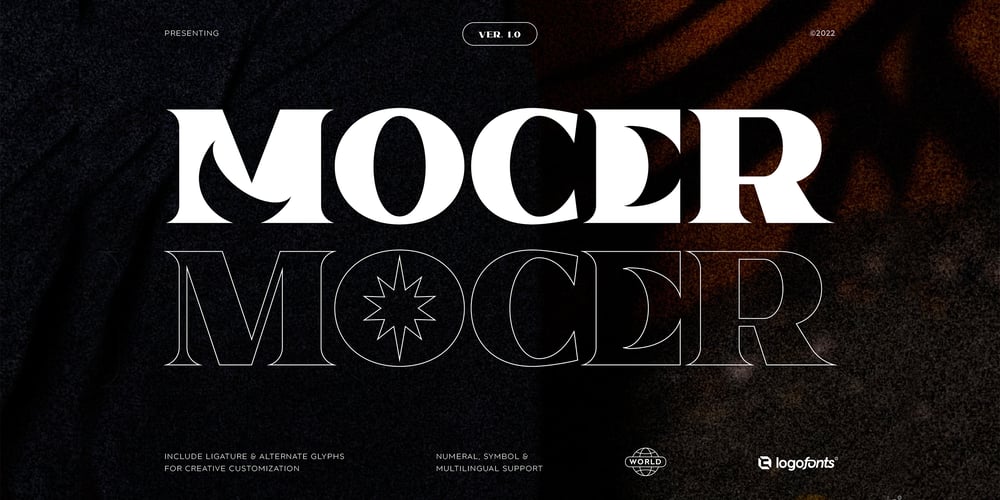 Mocer font