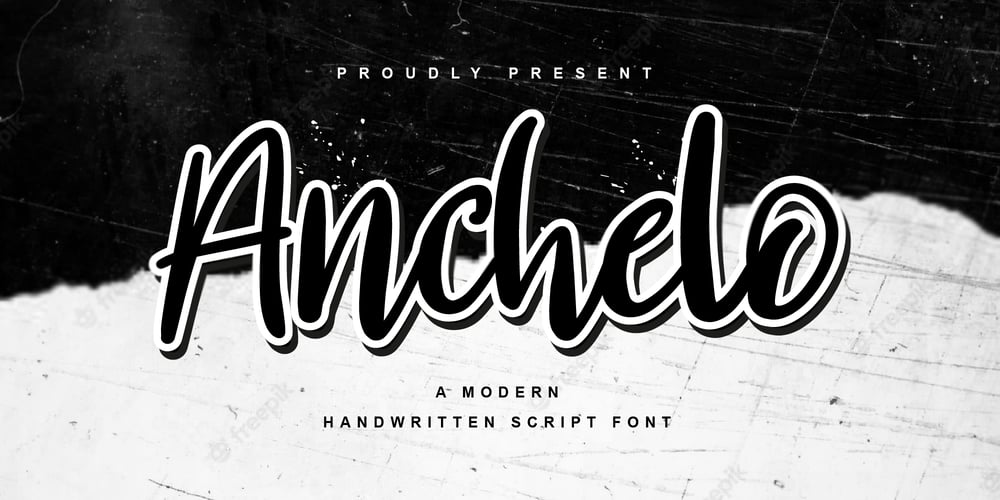 Anchelo font