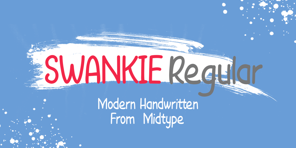 Swankie font