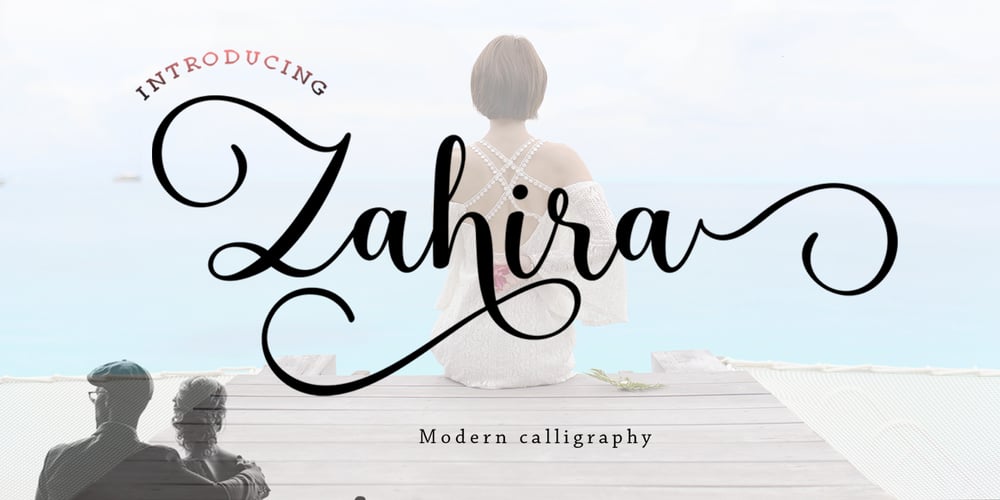Zahira font