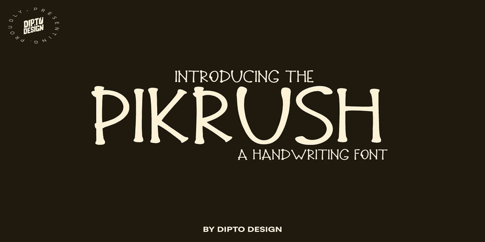 PikRush font