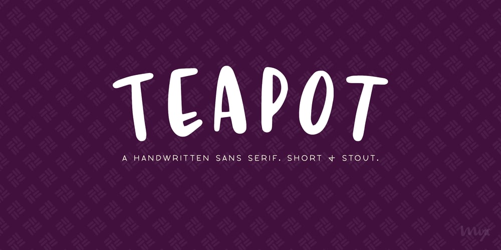 Mix Teapot font