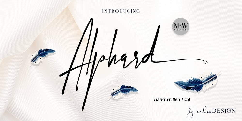 Alphard font