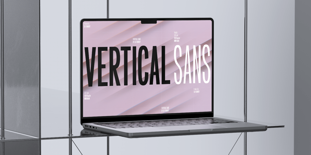 Vertical Sans font