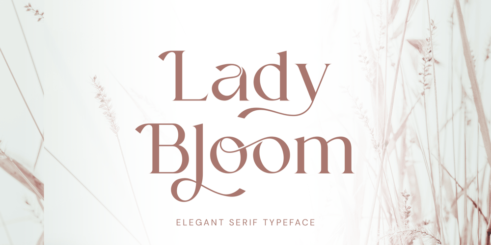Lady Bloom font