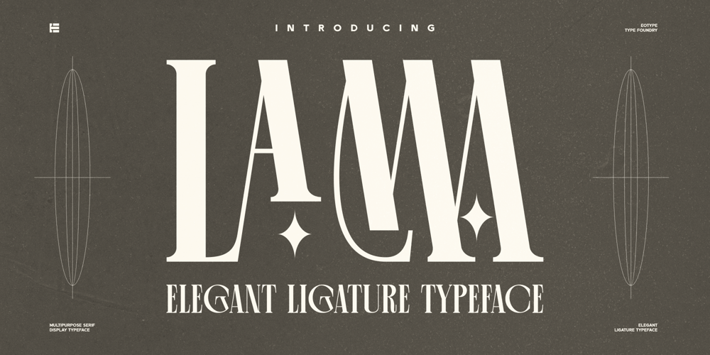 Lama font