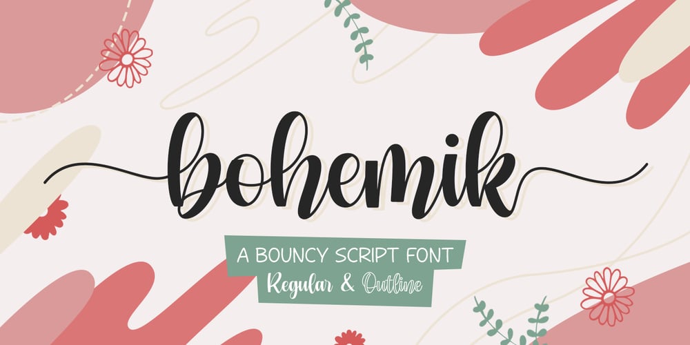 Bohemik font
