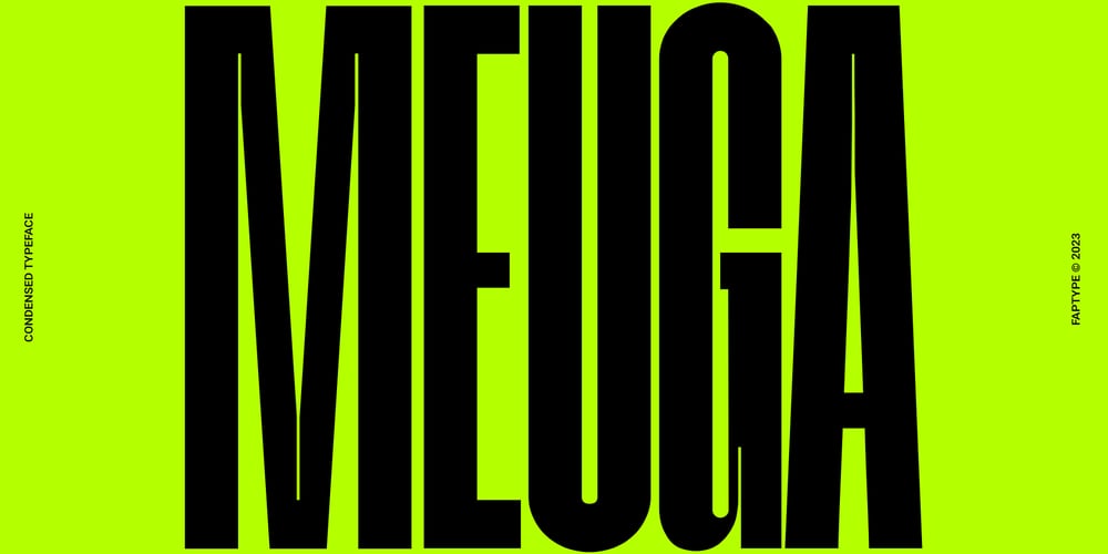 Meuga font
