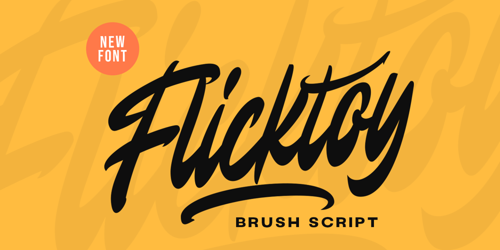 Flicktoy font