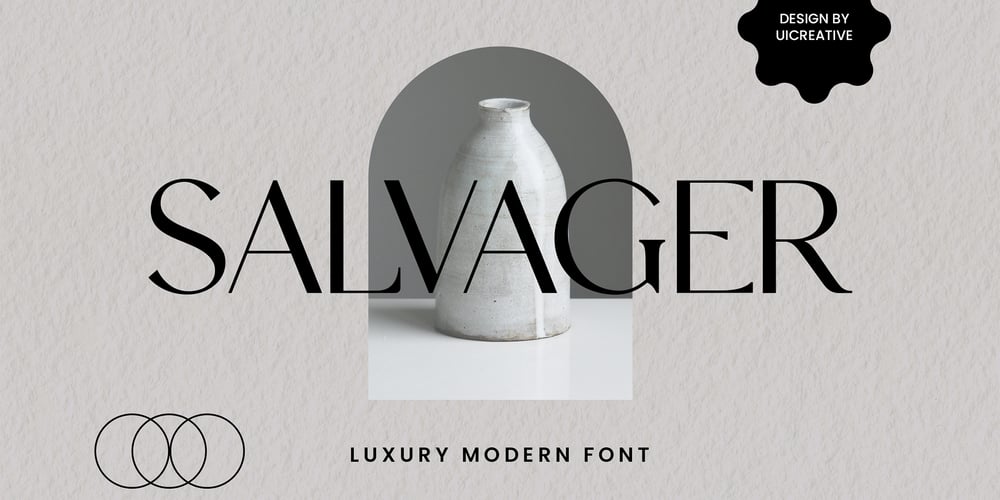 Salvager font
