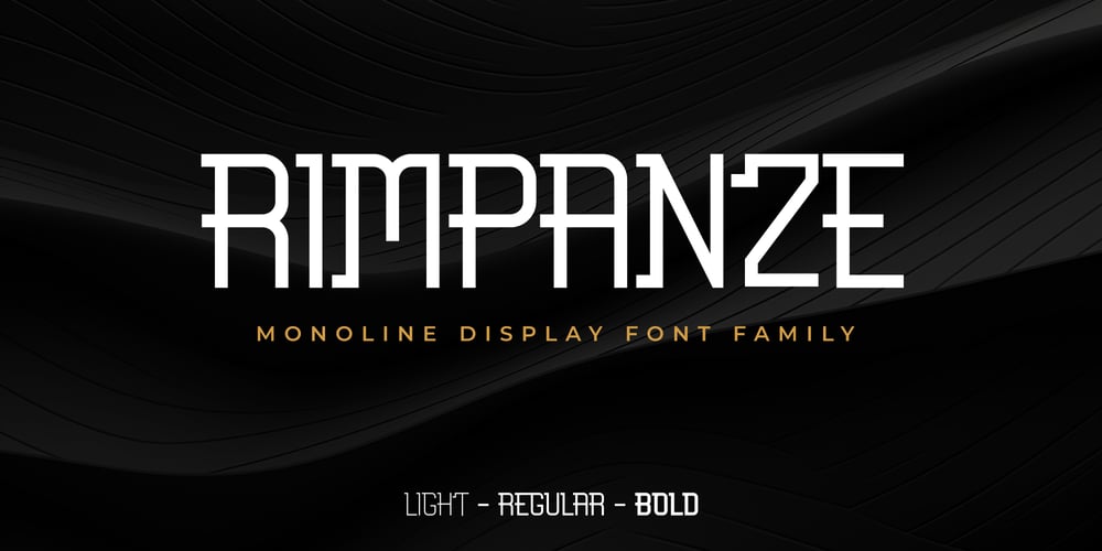 Rimpanze font