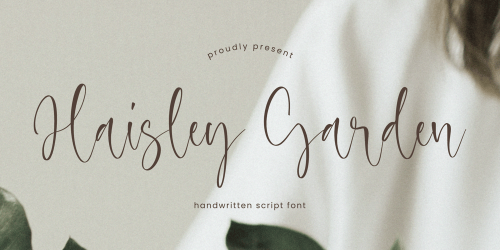 Haisley Garden font