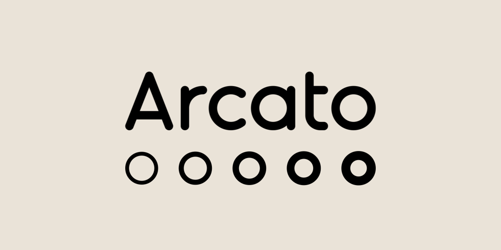 Arcato font
