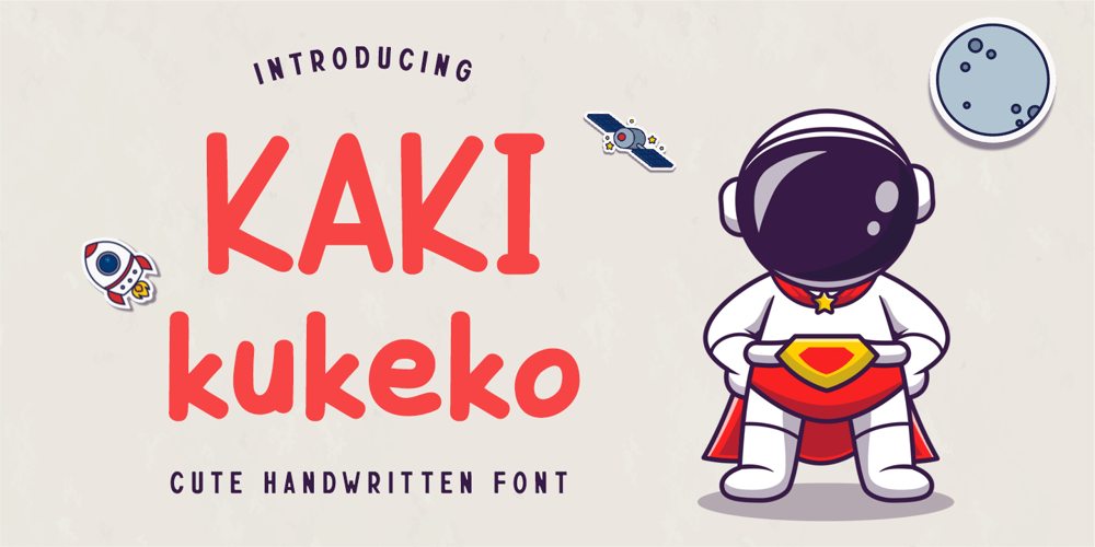 Kakikukeko font