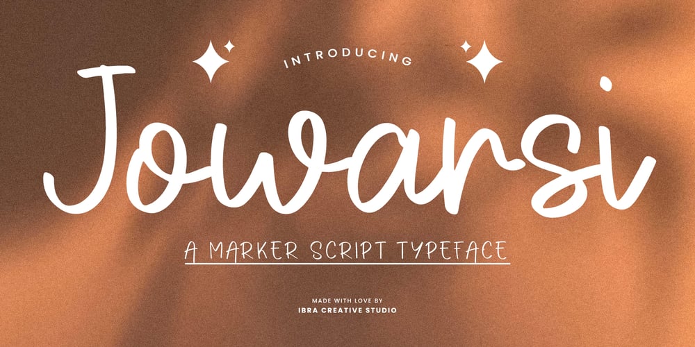 Jowarsi font