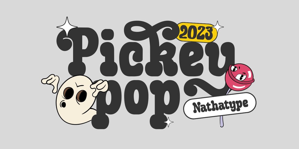Pickey Pop font
