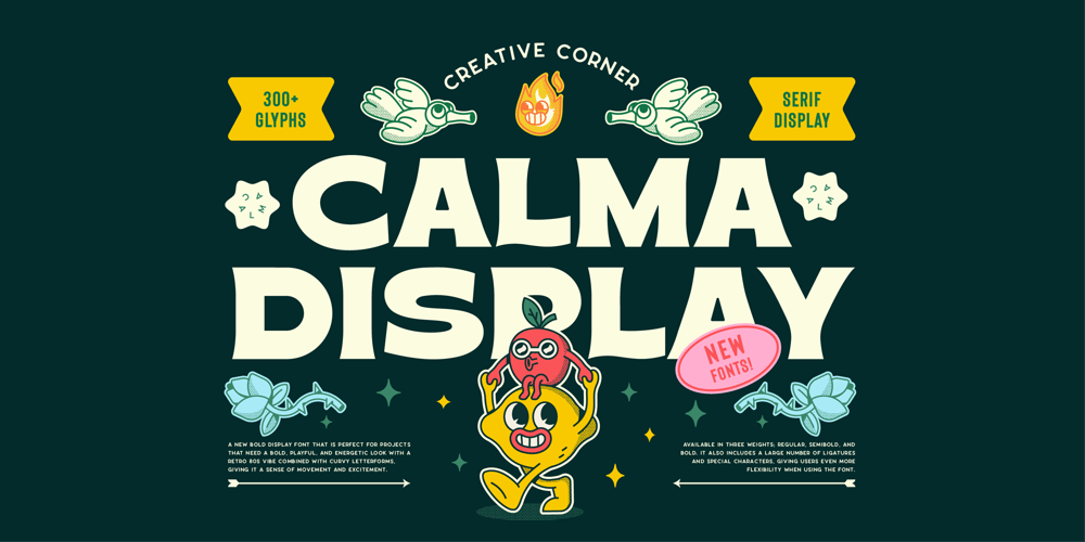 CCS Calma font