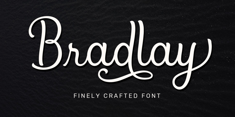 Bradlay font