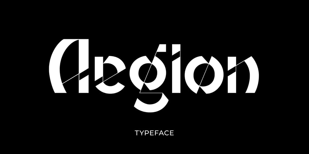Aegion font