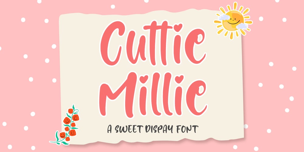 Cutie Millie font