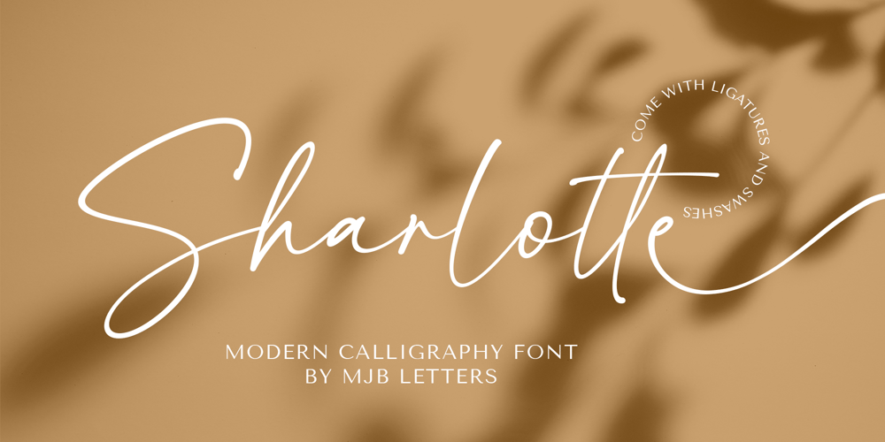 Sharlotte font