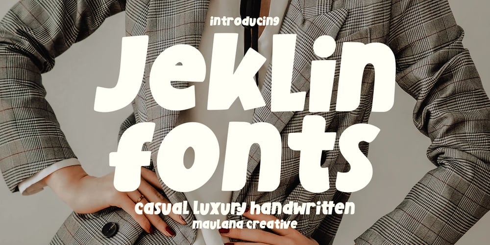 Jeklin font