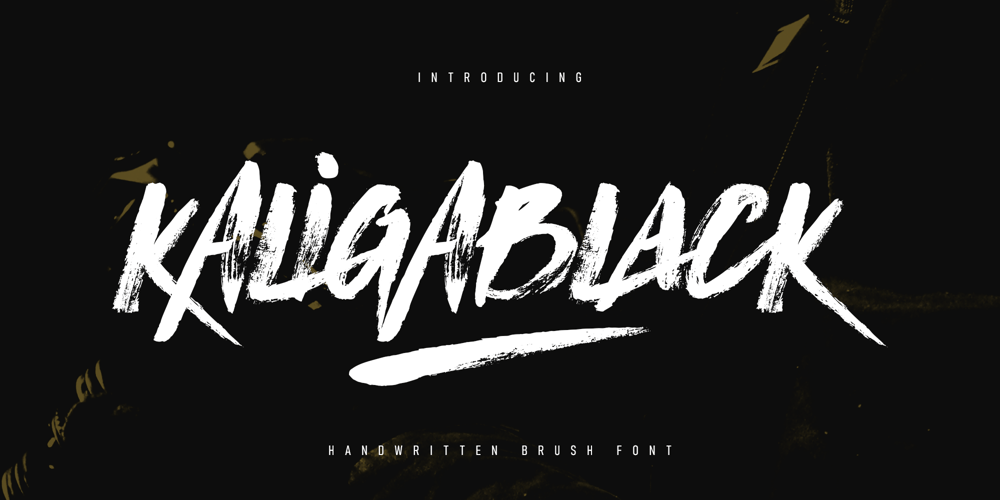 Kaliga Black font