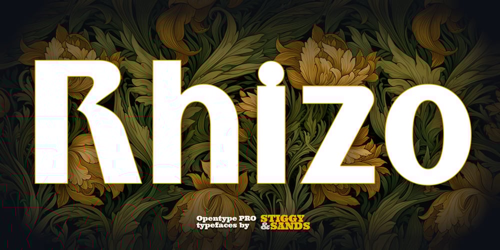 Rhizo font