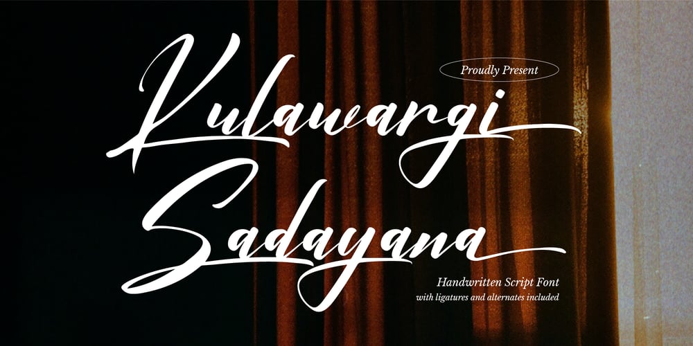Kulawargi Sadayana font
