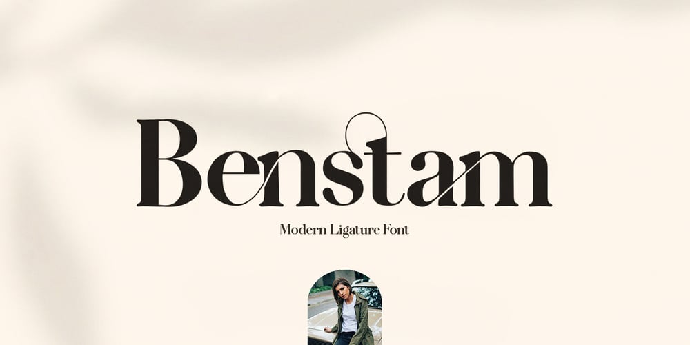 Benstam font