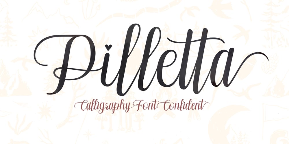 Pilletta font
