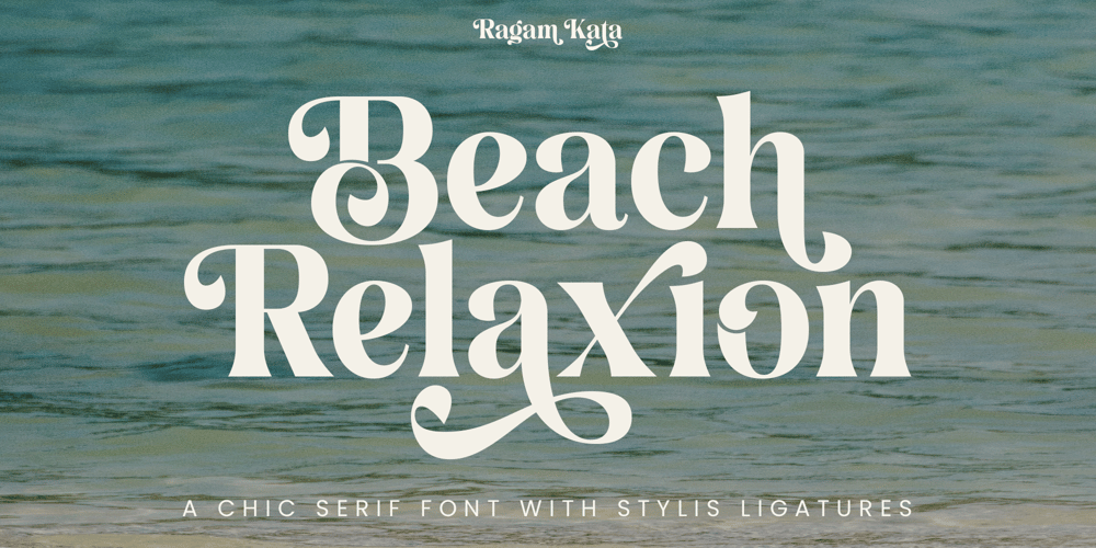 Beach Relaxion font