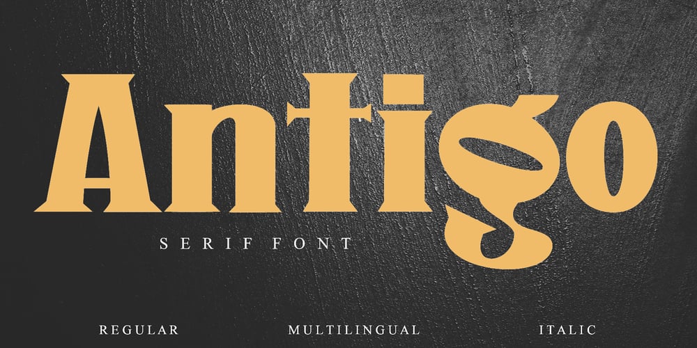 Antigo font