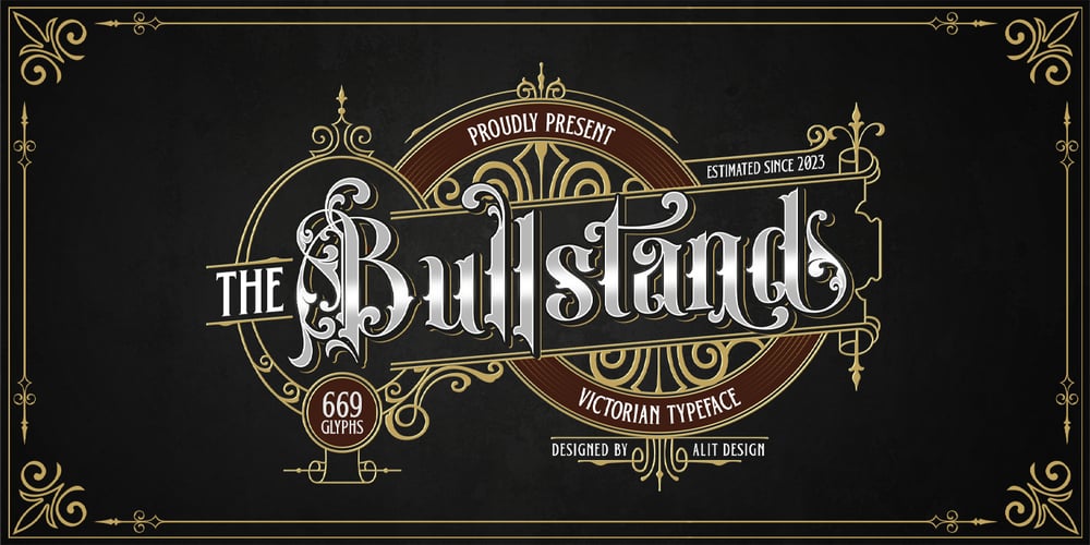 Bullstand font