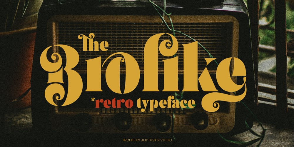 Brolike font
