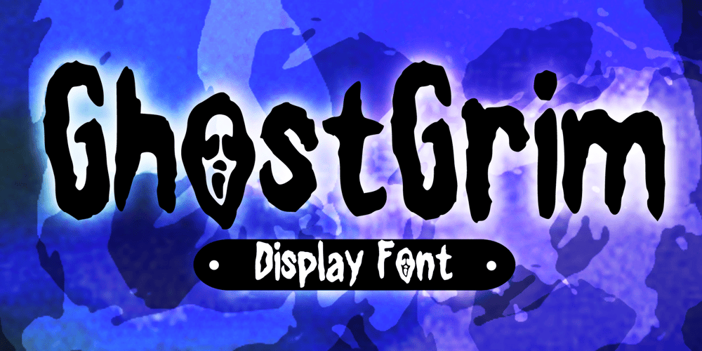Ghost Grim font