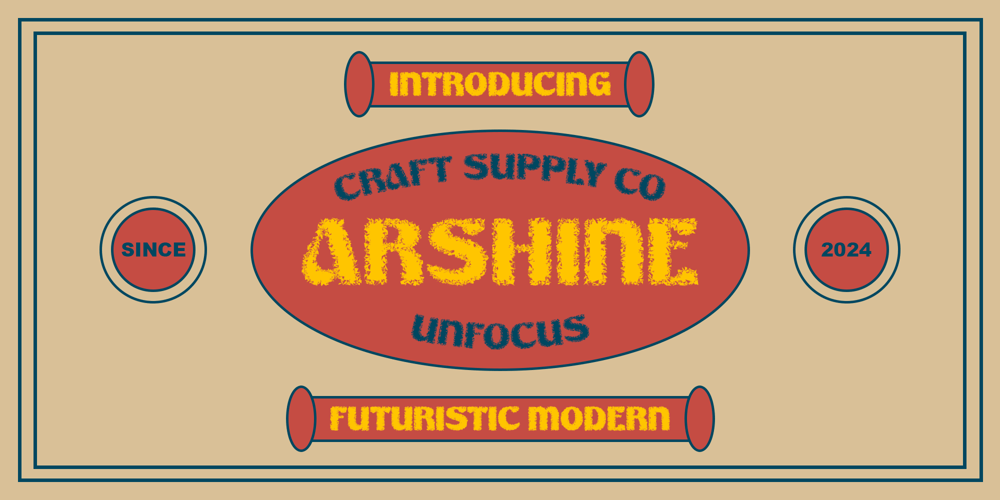 Arshine Unfocus font