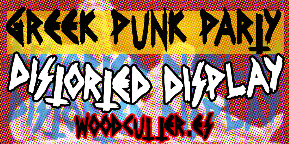 Greek Punk Party font