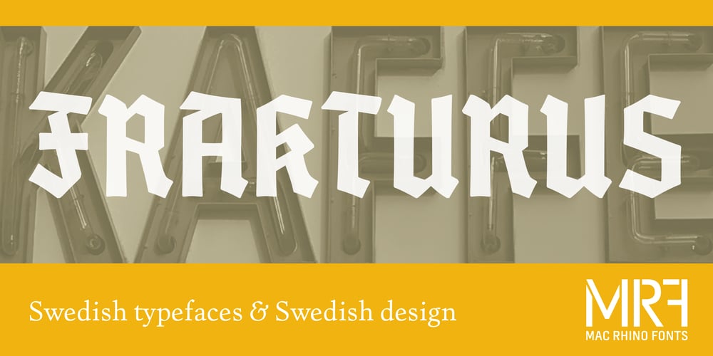 Frakturus font