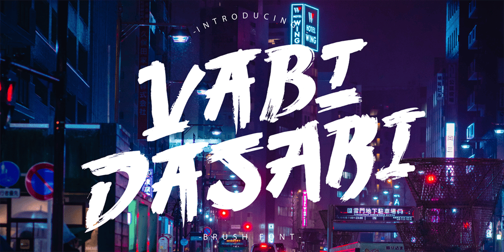 Vabi Dasabi font