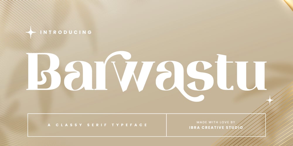 Barwastu font