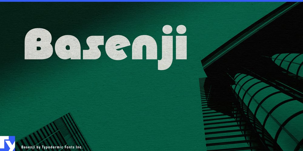 Basenji font