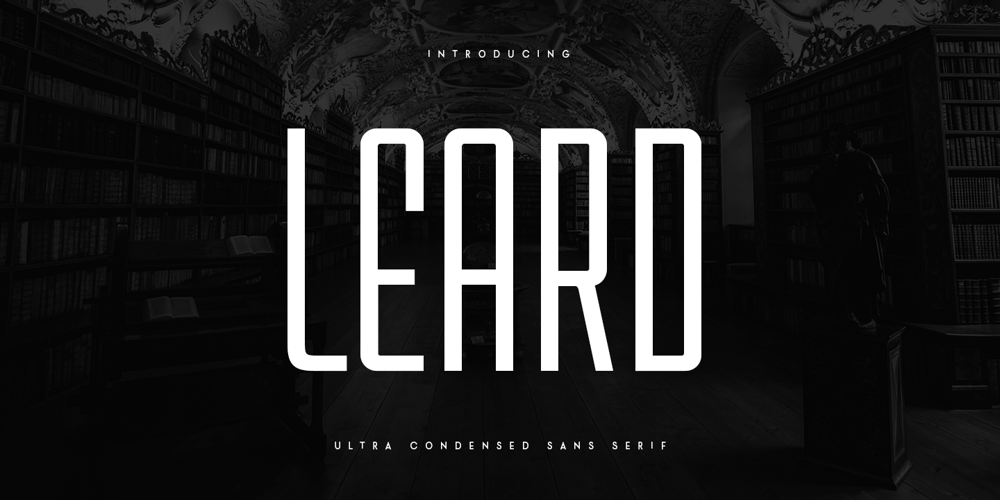 Leard font