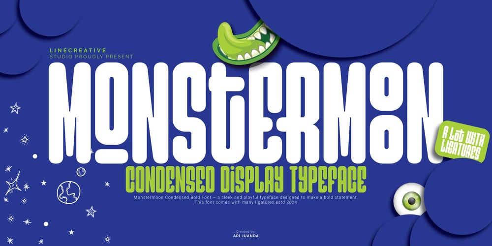 Monstermoon font