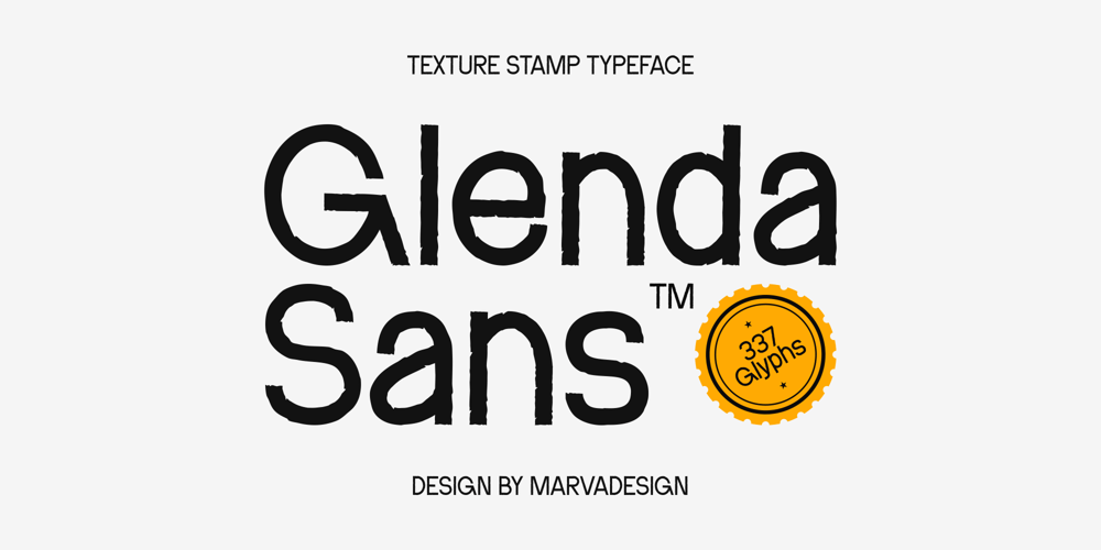 Glenda Sans font