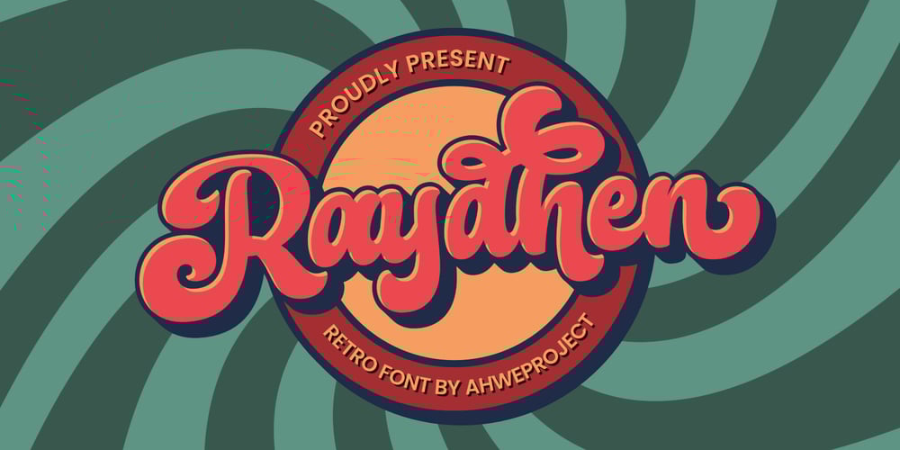 Raydhen font