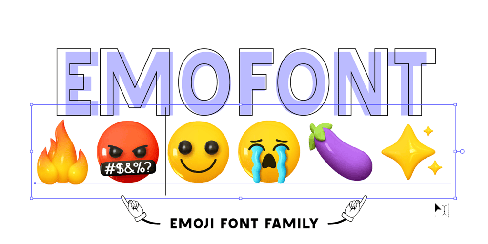 Emofont font
