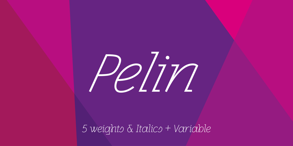 Pelin font