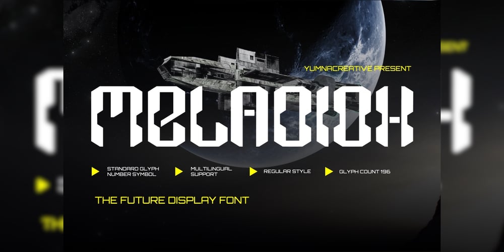 Meladiox font