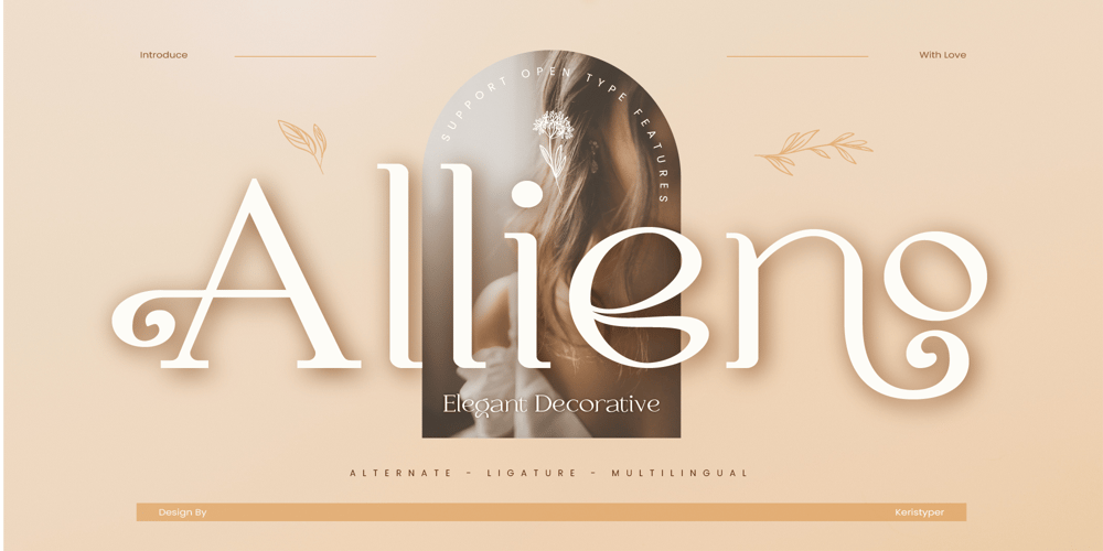 Allieno font